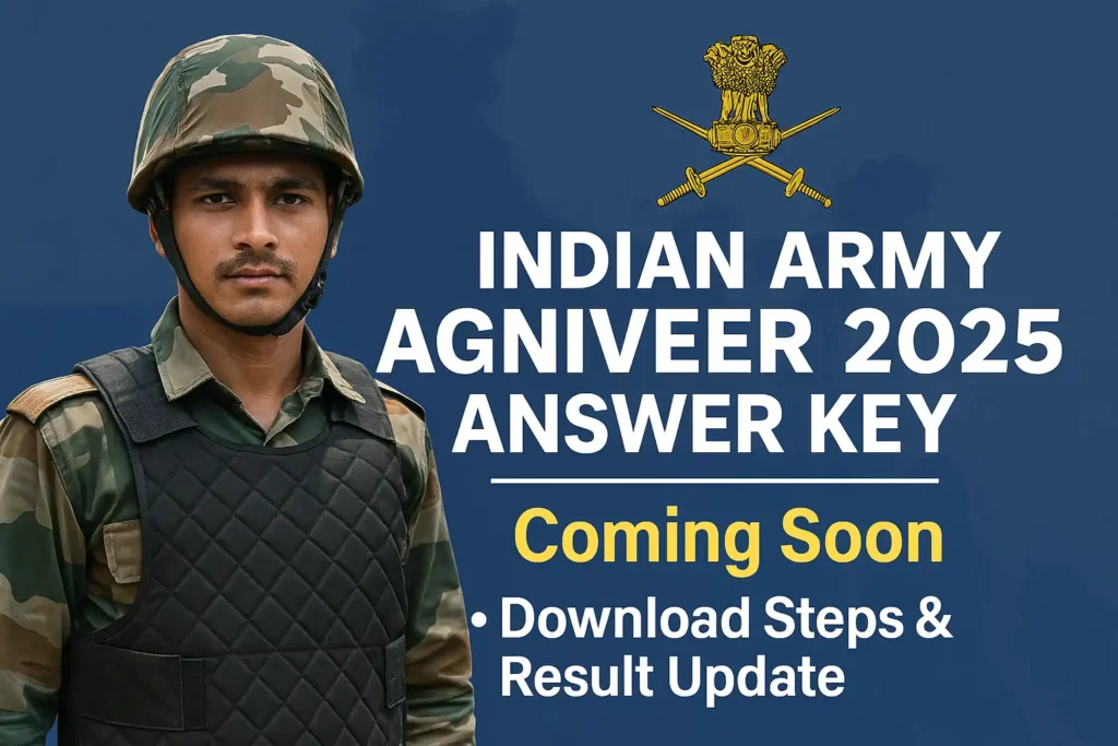 Indian Army Agniveer 2025 Answer Key