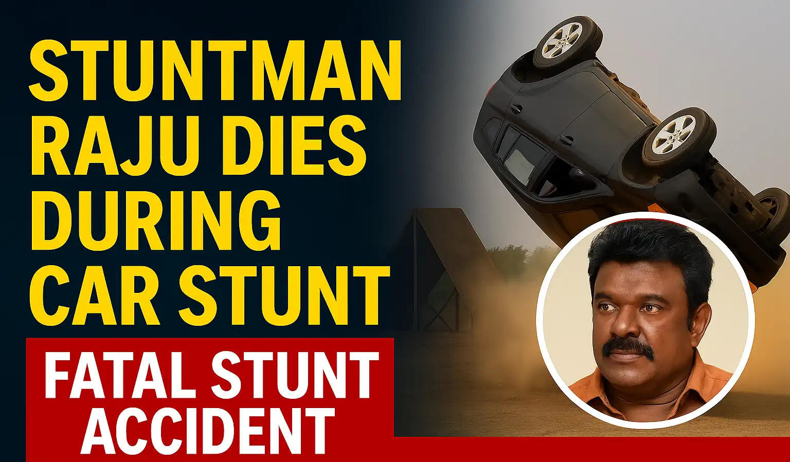 Tragic Accident on Set: Stuntman Dies During Car Stunt, Shocking Video Goes Viral