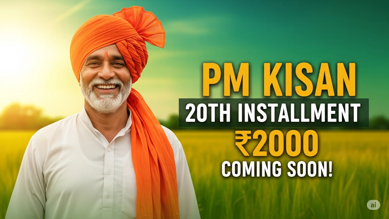 PM Kisan 20th Installment Date