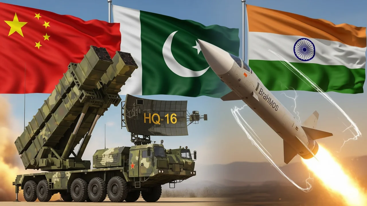 China Delivers HQ-16 Air Defense System to Pakistan After Indian Strikes: Can It Stop BrahMos?
