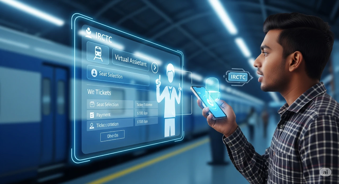 IRCTC Makes Ticket Booking Even Easier, Now Book Ticket by Voice