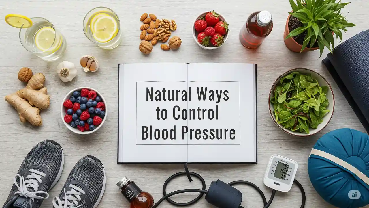 Natural ways to control blood pressure