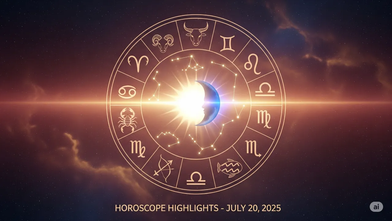 Today's Horoscope, July 20, 2025