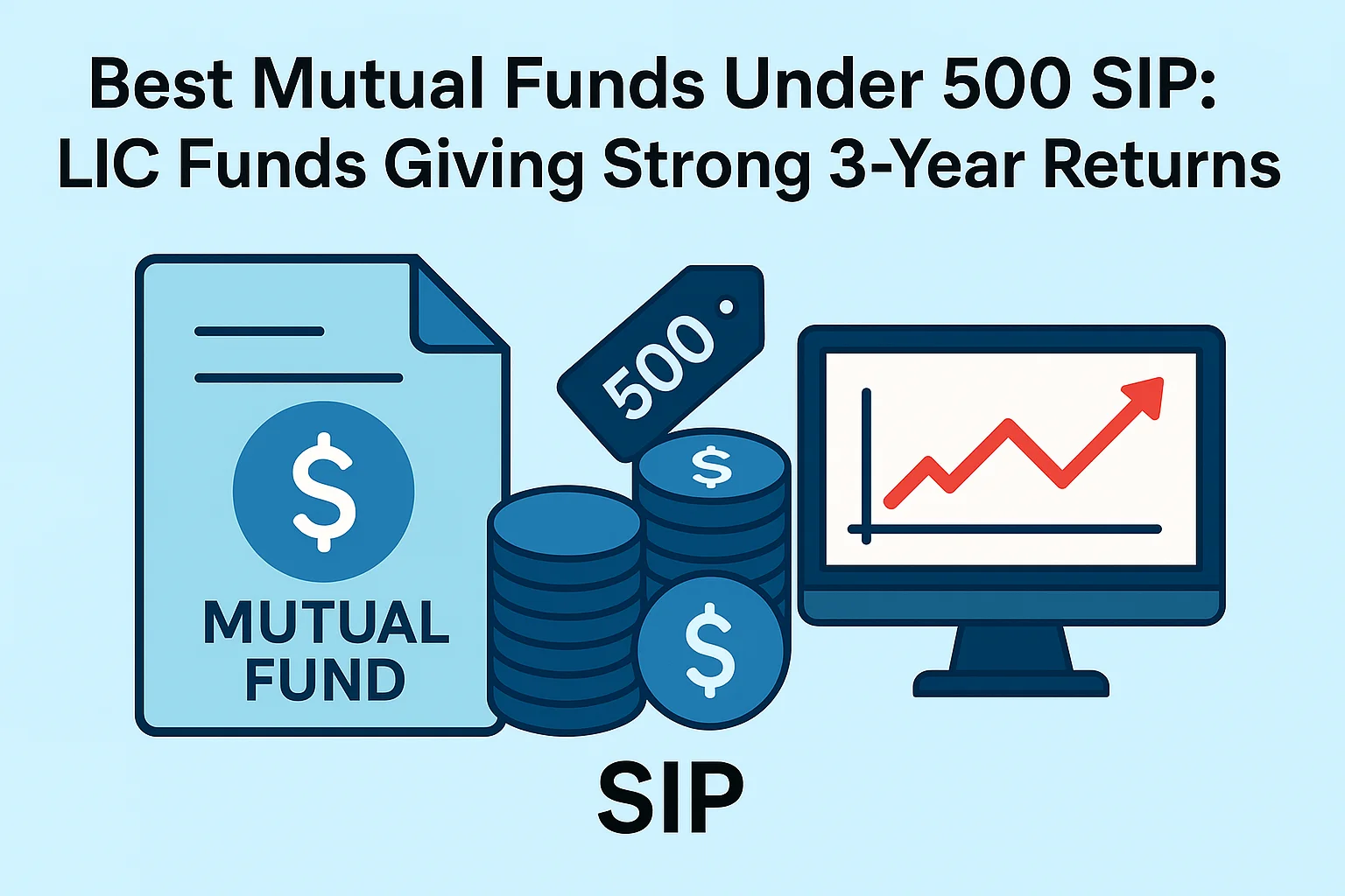 Best Mutual Funds Under 500 SIP